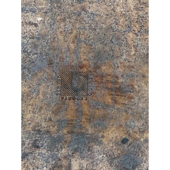 Sertodo Hammered Copper Bar Set Mexico Pitchers Tray Cups Vintage MCM - Picture 5 of 10